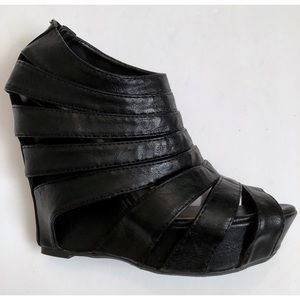 Sexy Wedge Peep Toe Platform Sandal